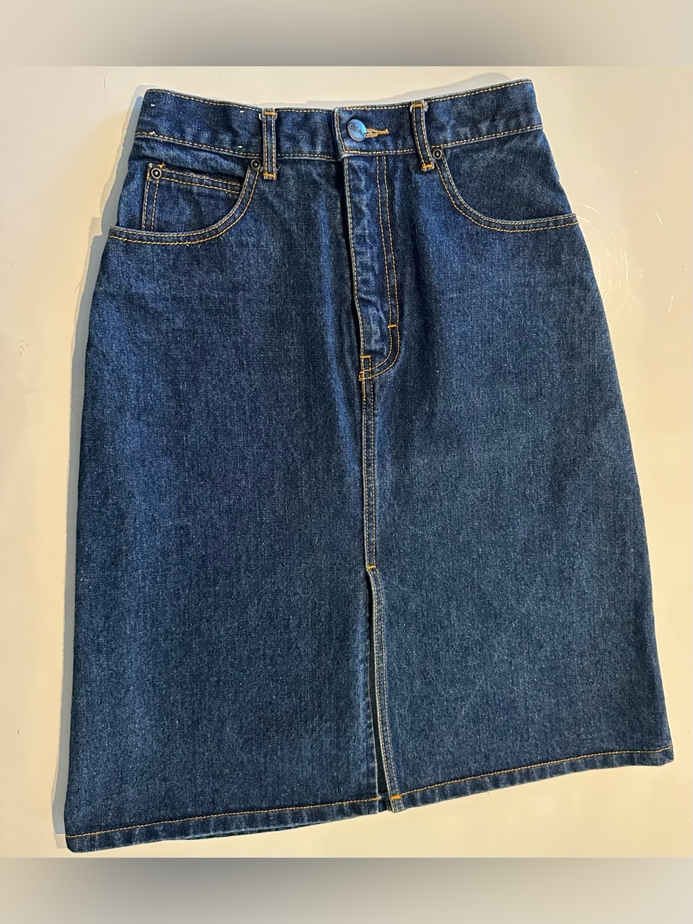 Candies Denim Blue Jean Mini Skirt Women’s Size 25 Jr 5 Vtg 90s Western Country